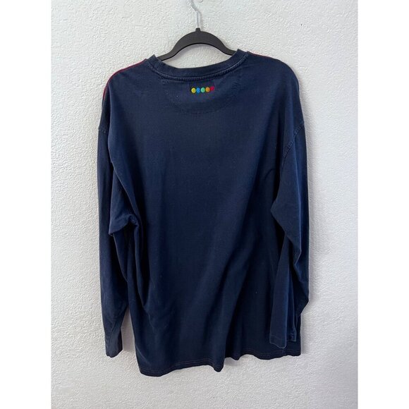 Coogi Y2K black gradient embroidery logo shirt mens size 3XL - Picture 2 of 5